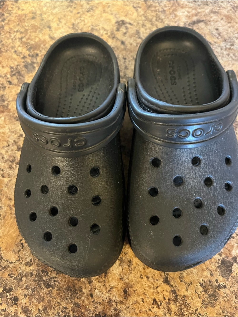 CROCS Kids Black Classic Clog - Slip-On Sandal